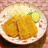 さんまのカレー風味なパン粉焼き